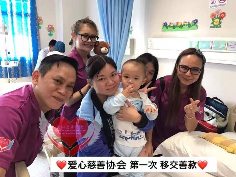 Datuk Ben Fam Chee Way at Malaysian Youth Sports Chamber Club charity event