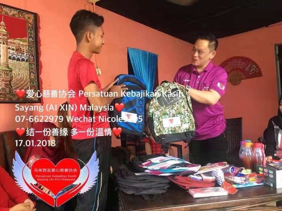 Dato Ben (Datuk Ben) charity work in Malaysia